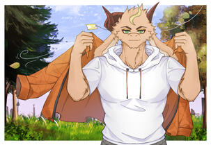 Friend commission Commission by @dextriell